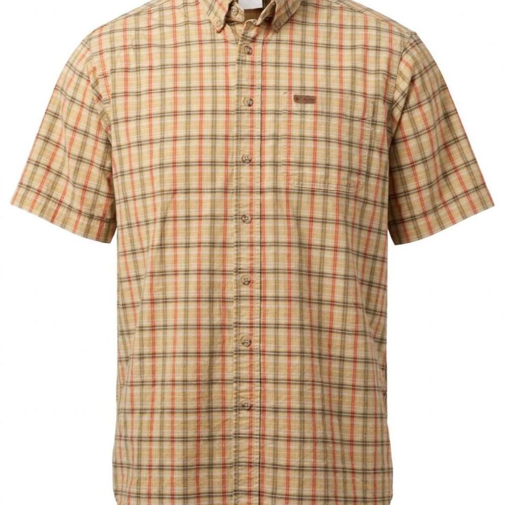 Carhartt Men's Short Sleeve Button Down Shirt Size XL